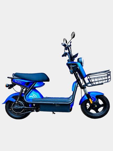 Электрический скутер Bonvi JKM-004, Синий-Черный, O'zbekistonda