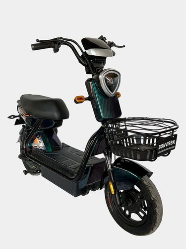 Электрический скутер Bonvi СКТ-5377, Темно-зеленый