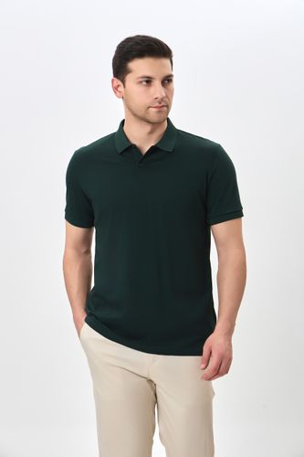 Kalta yengli polo Terra Pro SS24BS2-17-19838, Green