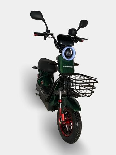 Электрический скутер Bonvi JKM-004, Синий-Черный