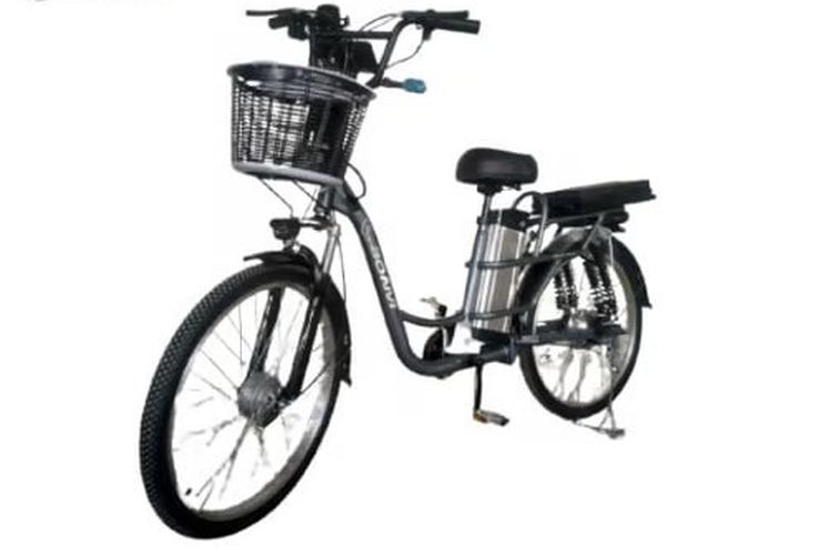 Elektr velosiped Bonvi ВЛ-5132, Qora