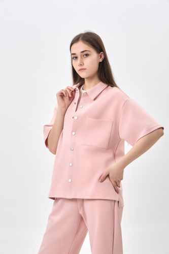 Женская рубашка Terra Pro SS24WES-21185, Pink