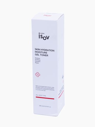 Увлажняющий гель-тоник isov skin hydration moisture gel toner, 200 мл