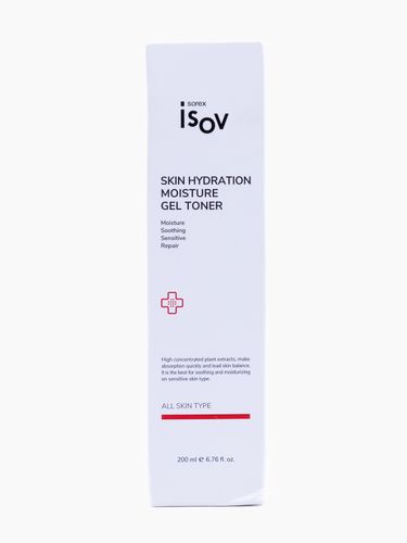 Увлажняющий гель-тоник isov skin hydration moisture gel toner, 200 мл