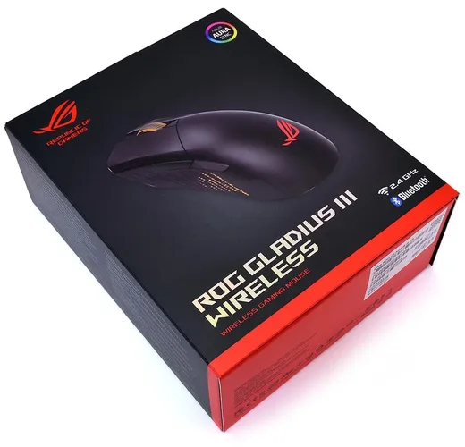 O'yin sichqonchasi Asus Rog Gladius III Wireless AimPoint, Qora, 182500000 UZS