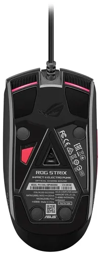 O'yin sichqonchasi Asus Rog Strix Impact II Electro Punk Wired, Qora, купить недорого