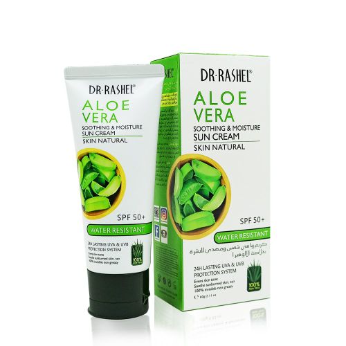 Солнцезащитный увлажняющий крем Aloe vera sun cream SPF50+, 60 мл