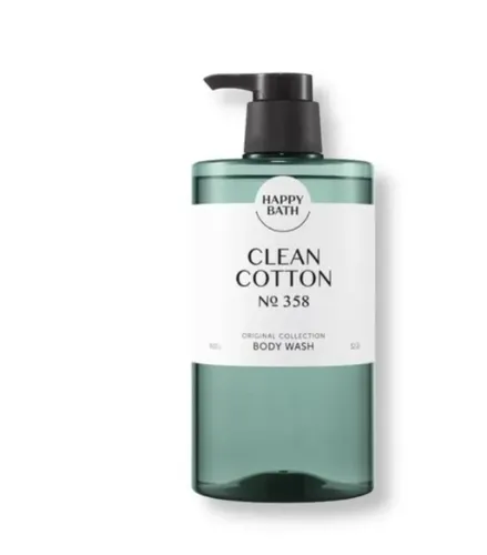 Гель для душа Happy Bath Clean Cotton, 910 мл