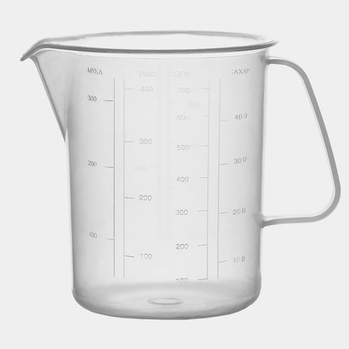 Мерный стакан, пластиковая кружка кувшин В-275, 0.5 л