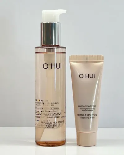 Гидрофильная масло Ohui Miracle Moisture cleansing oil special set, купить недорого