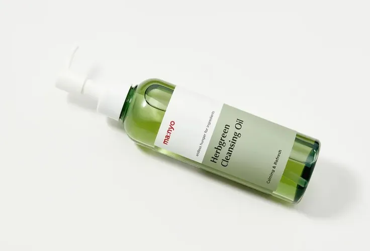 Гидрофильная масло Manyo Herbgreen Cleansing Oil, 200 мл, купить недорого