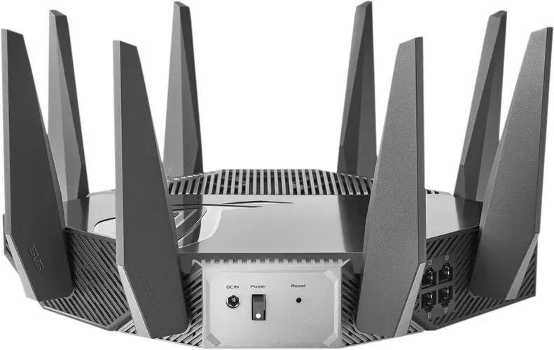 Router Wi-Fi Asus Rog Rapture GT-GTAXE11000, Qora, купить недорого