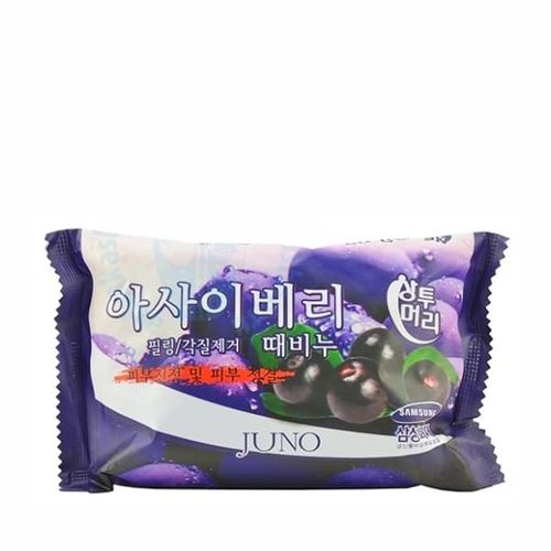 Очищающее мыло Juno acai berry, 150 гр