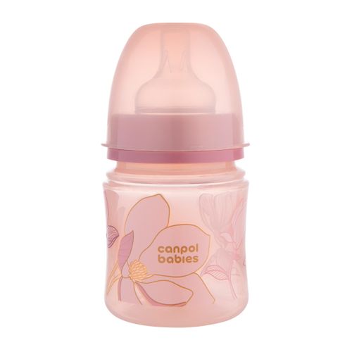 Антиколиковая бутылочка Canpol Babies EasyStart Gold Kod-278, 0+ мес, 120 мл, Розовый