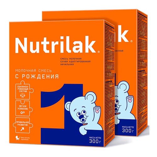 Молочная смесь Nutrilak 1 ТЕ1434, 0+ мес, 300 г, Синий, 4075500 UZS