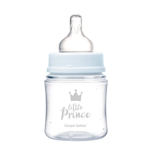Бутылочка Canpol Babies EasyStart Royal Baby антиколиковая СВ391, 0+ месяцев, 120 мл, Голубой, купить недорого