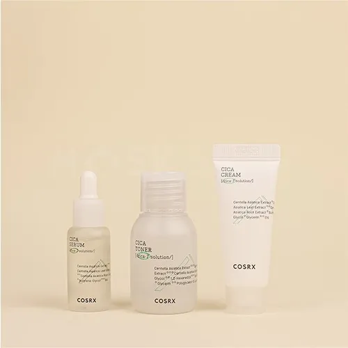 Набор миниатюр cosrx cica-7 relief kit, в Узбекистане