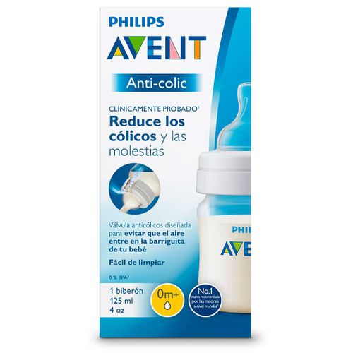 Набор бутылочек Philips Avent Anti-colic 8286ЗФЗ, 0+ мес, 125 мл, Белый, купить недорого