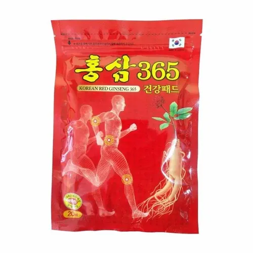 Пластырь Жень-Шеневый Geotaniya Korean Red Ginseng 365
