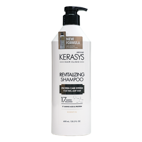 Шампунь для тонких и ослабленных волос Kerasys Revitalizing Shampoo, 600 мл