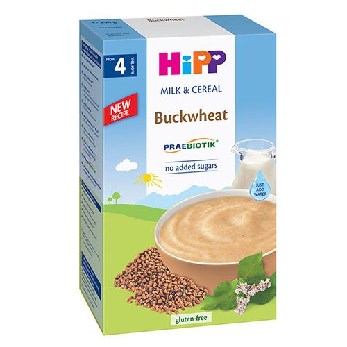 Hipp Milk Pap bo'tqa sutli bug'doy bo'tqasi probiyotikli, 4+ oy, 250 g