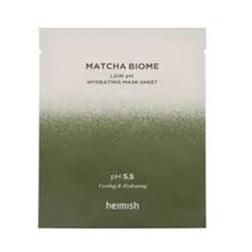 Yuz niqobi Heimish Matcha Biome Low Ph Hydrating Mask Sheet