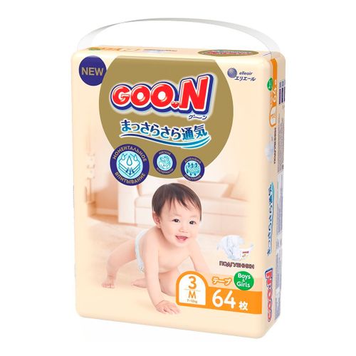 Подгузники Goo.n Premium Soft M 2249М, Разноцветный