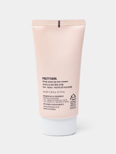 Quyoshdan himoya qiluvchi kremi PrettySkin Pink Tone-Up Sun Cream SPF50+PA, 70 ml, купить недорого