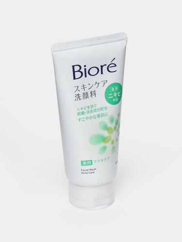 Пенка для умывания против акне Biore Facial Wash Acne Care, 130 мл, в Узбекистане