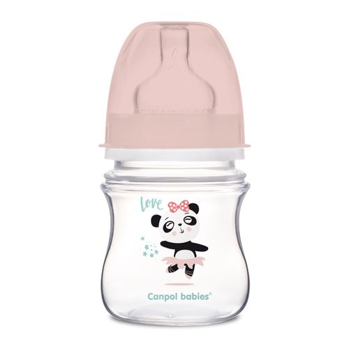 Антиколиковая бутылочка Canpol Babies ПA2949, 0+ мес, 120 мл, Розовый
