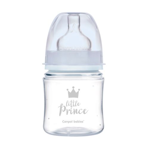 Бутылочка Canpol Babies EasyStart Royal Baby антиколиковая СВ391, 0+ месяцев, 120 мл, Голубой