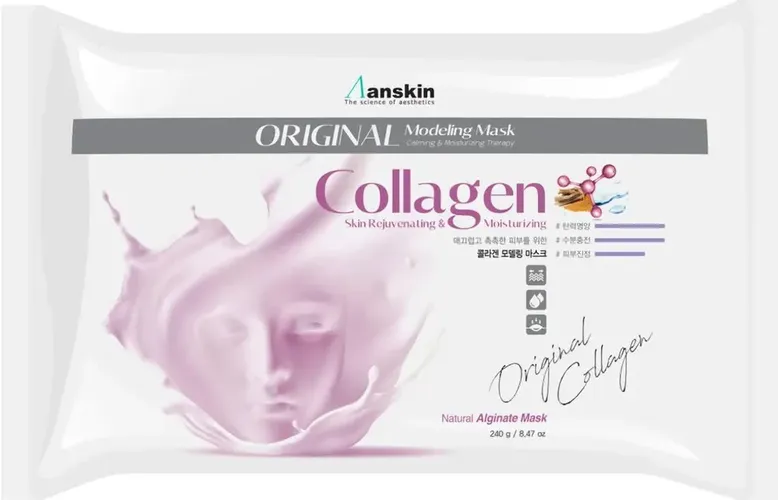 Alginant niqob Аnskin for professional use modeling mask collagen