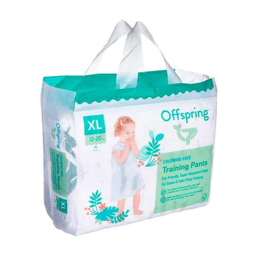 Трусики-подгузники Offspring Тропики, XL 12-20 кг, 30 шт, Разноцветный