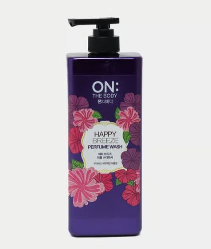 Dush uchun gel On The Body Happy Breeze Perfume Wash, 900 g