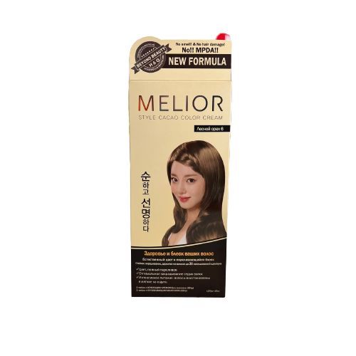 Краска для волос Melior, №-6 Лесной орех