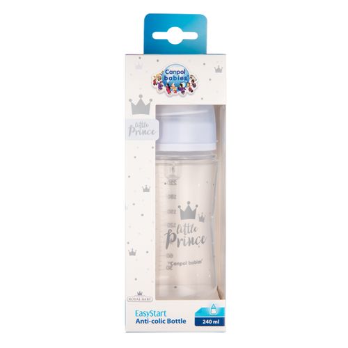 Canpol Babies EasyStart Royal Baby idishi CB414, 3+ oy, 240 ml, Moviy, в Узбекистане