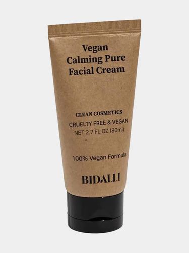 Крем для лица Bidalli Vegan Calming Pure Facial cream, 80 мл