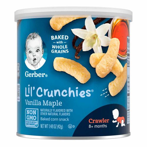 Кукурузки Gerber Vanilla, 8+ мес, 42 гр