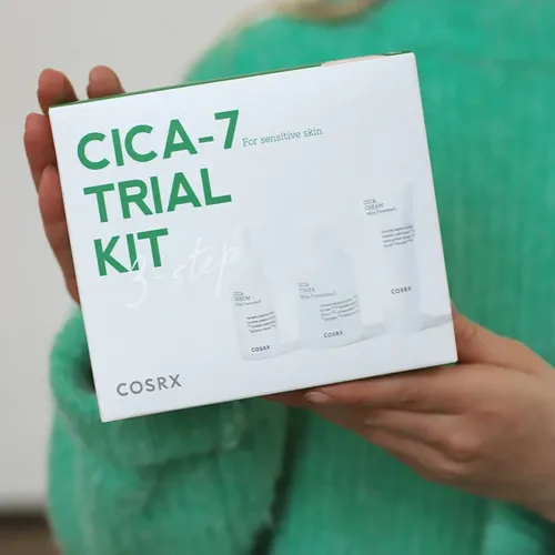 Набор миниатюр cosrx cica-7 relief kit, фото