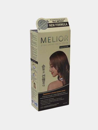 Краска для волос Melior без аммиака, Темный шоколад 3.23