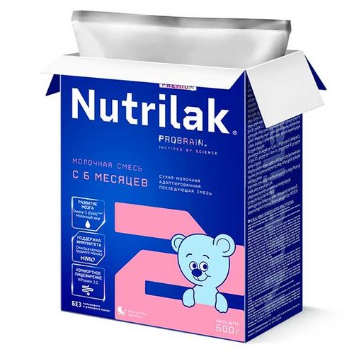 Молочная смесь Nutrilak Premium 3 ART-0441, 12 месяцев, 600 г, Синий, фото