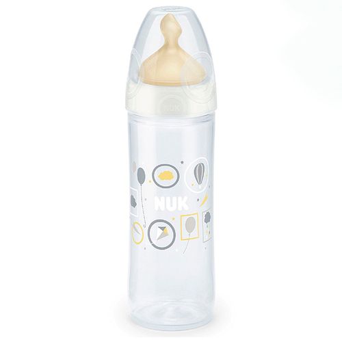 Пластиковая бутылочка NUK New Classik ART557, 6-18 мес, 250 мл, Белый