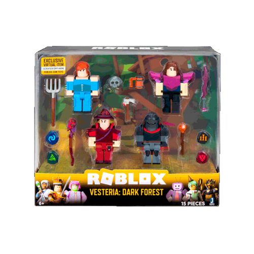 O'yin to'plami, Roblox Vesteria dark forest JR5246, 6 + yil, Rang-barang