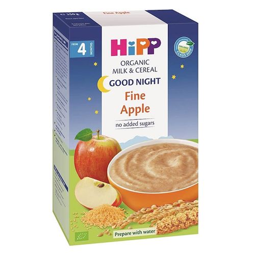 Каша Hipp Good Night Milk Pap с яблоком, 4+ мес, 250 гр