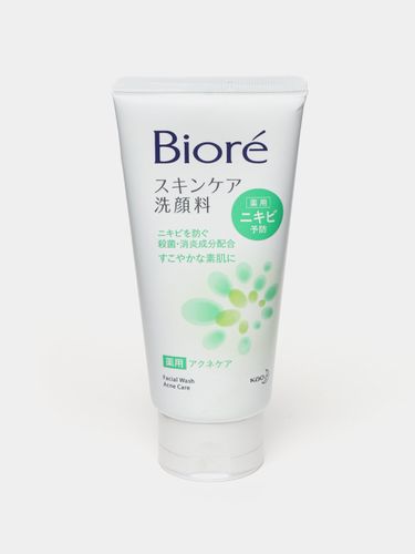 Пенка для умывания против акне Biore Facial Wash Acne Care, 130 мл