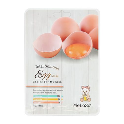 Одноразовая маска Total Solution egg mask, 25 гр