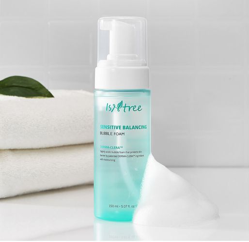 Пенка для умывания Isntree sensitive balancing cleansing foam, 150 мл