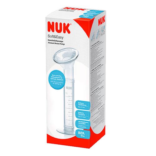 Молокоотсос NUK Soft & Easy ручной ART-49842, 90мл, Белый, купить недорого