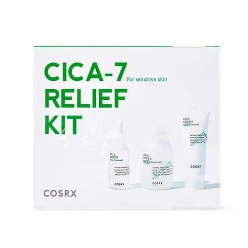 Набор миниатюр cosrx cica-7 relief kit