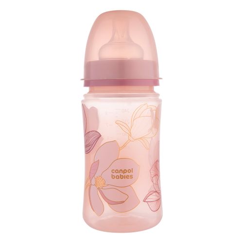 Антиколиковая бутылочка Canpol Babies EasyStart Gold CB6292, 0+ мес, 240 мл, Розовый